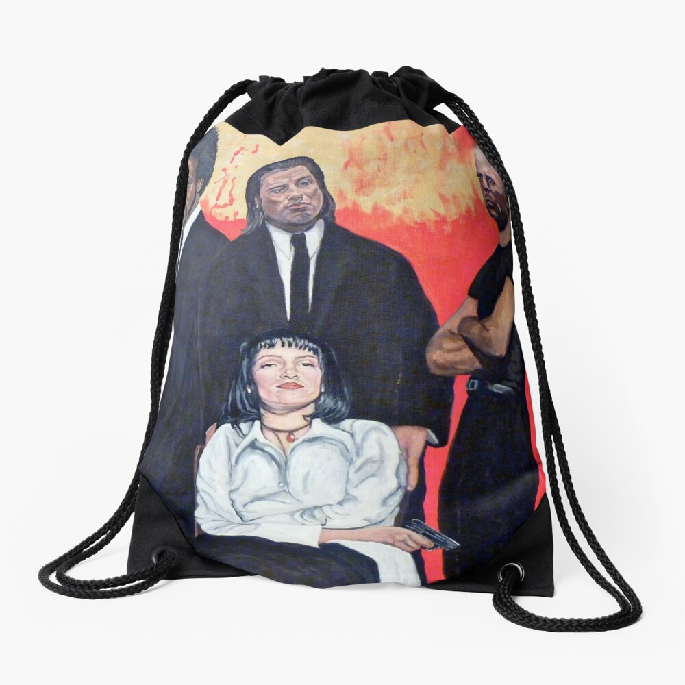 I Don't Smile for Pictures Drawstring Bag