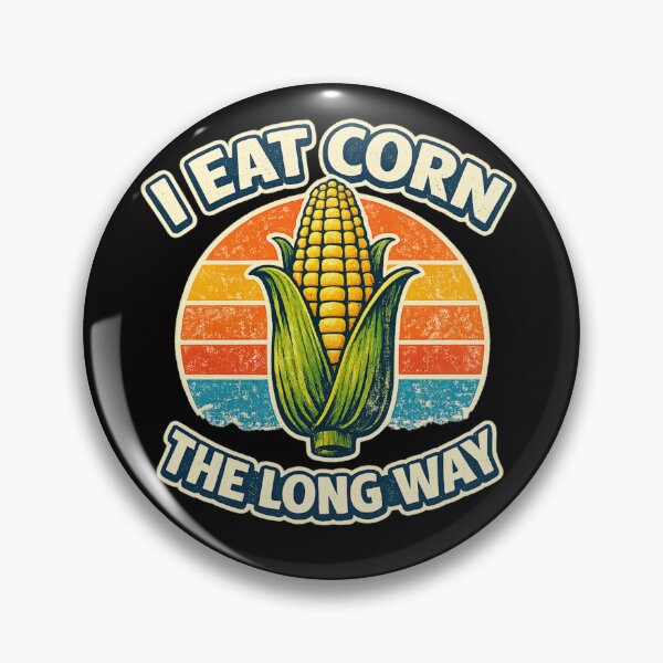 Item preview, I Eat Corn The Long Way designed and sold by FrameFlow.