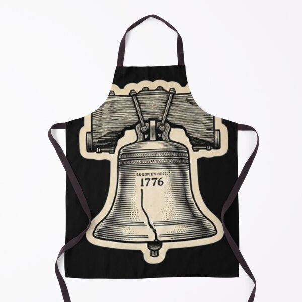 Item preview, Vintage 1776 Liberty Bell Philadelphia Revolutionary War Engraving designed and sold by DarkOriginArts.