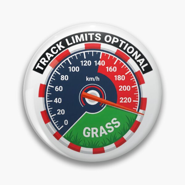 Item preview, Track Limits Optional - Sim Racing Humor designed and sold by GarageGraphics.