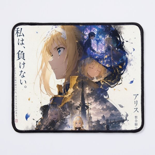 Item preview, Golden Knight Princess Anime Poster | Fantasy Warrior Elegance Art Print designed and sold by Dyan4.