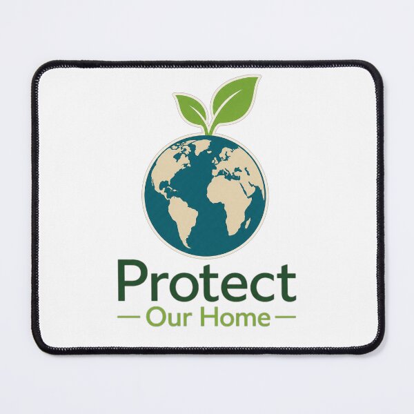 Item preview, Protect Our Home - Eco-Minimalist designed and sold by Ahmed Nedji.