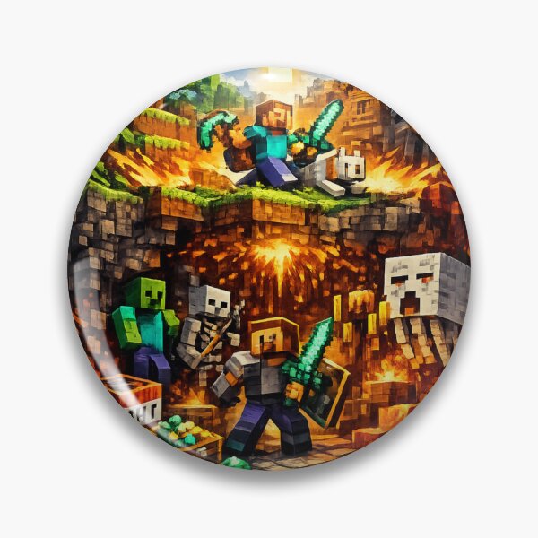Item preview, Block World Adventure Survival Design designed and sold by Regal-Elegances.
