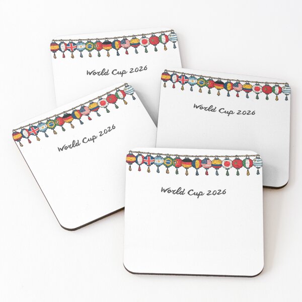 Item preview, World Cup 2026 Japanese Lantern Festival – 16 Nations Paper Lantern Garland designed and sold by Chaaa-han.