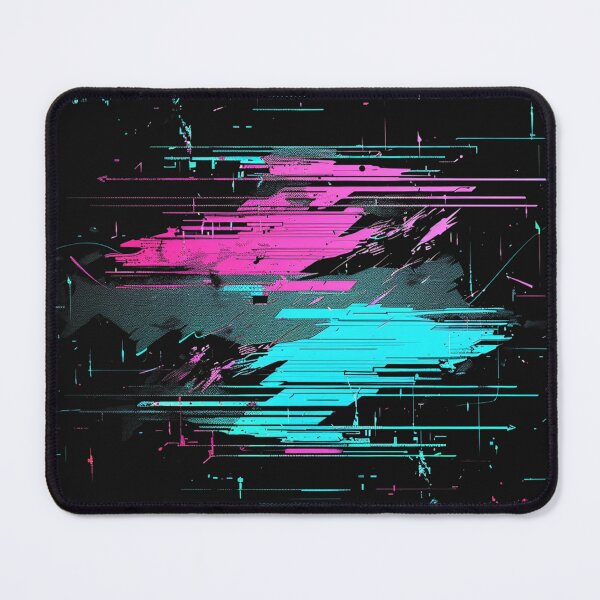 Item preview, Digital Fracture Zone – Abstract Glitch Art & Cyberpunk Data Corruption designed and sold by RetroWaveArtCo.