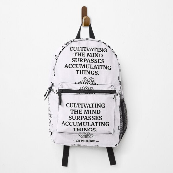 Item preview, Cultivating the Mind Minimalist Quote designed and sold by SitInSilence24.