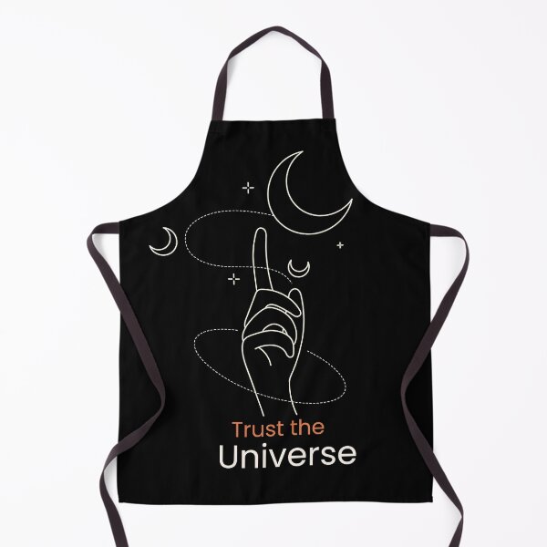 Item preview, Trust the universe celestial moon hand designed and sold by Krishnacre8.