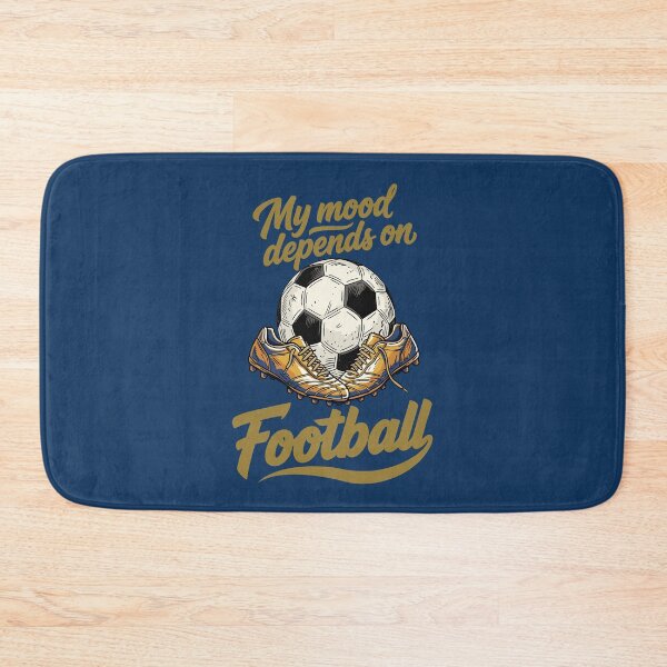 Item preview, My Mood Depends on Football  designed and sold by CARPIO Creations.