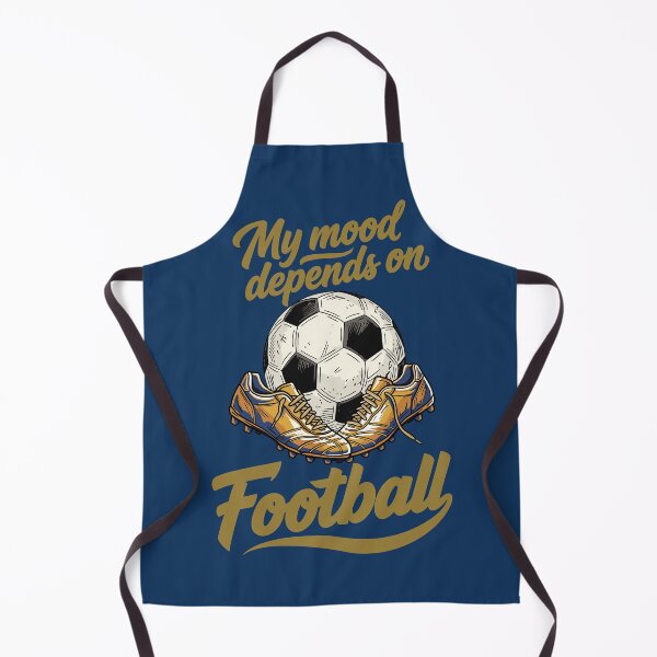 Item preview, My Mood Depends on Football designed and sold by CARPIO Creations.