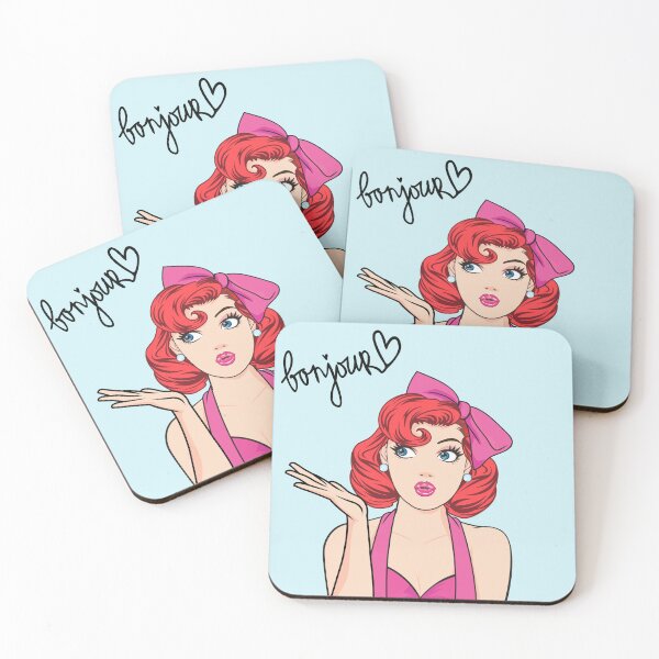 Item preview, French Fashion Girl Design designed and sold by Sophie's Favorites.