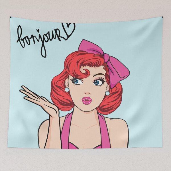 Item preview, French Fashion Girl Design designed and sold by Sophie's Favorites.
