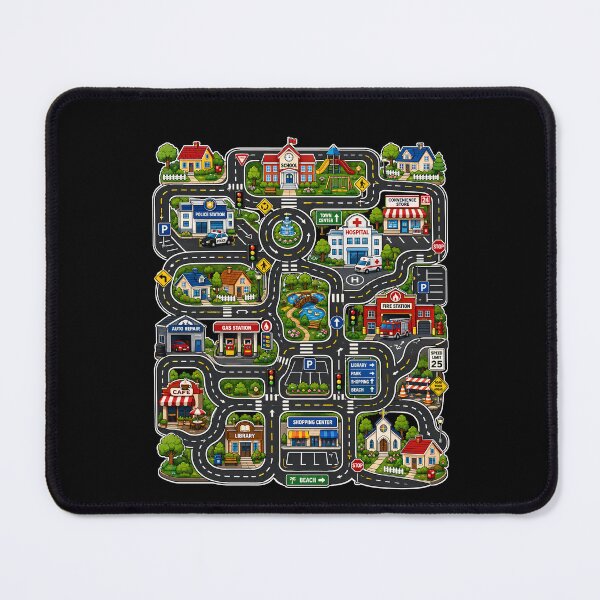 Item preview, Play Cars on Dad’s Back ( on the back)  Father’s Day Gift Shirt, Dad’s Birthday T-Shirt, Play Mat Race Track Shirt for Dads, Tired Dads Club Interactive designed and sold by THREE LITTLE BEANS.