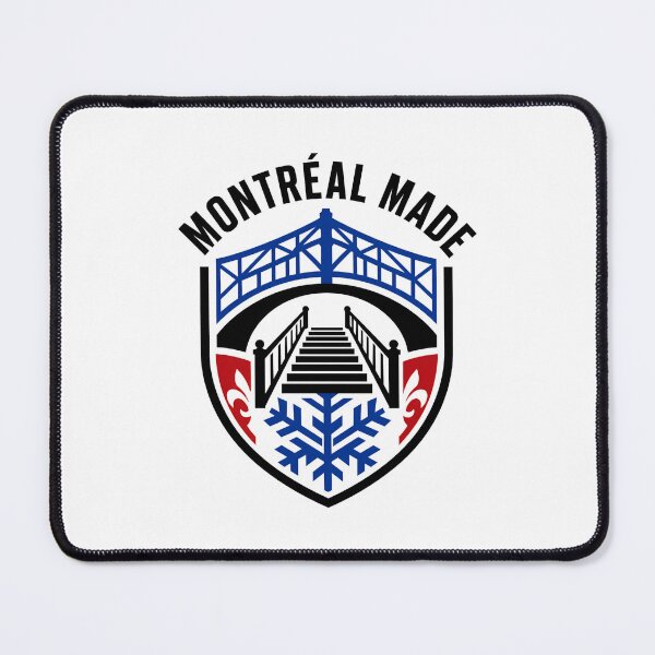 Item preview, Montreal Made Shield Crest Winter Bridge Emblem designed and sold by Fenay Designs.