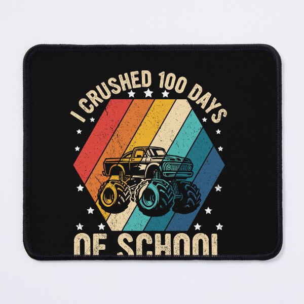 Item preview, I Crushed 100 Days Of School Monster Truck Student Celebration Kid designed and sold by PopStars1993.