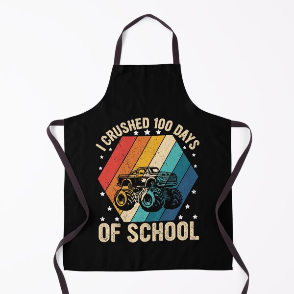 Item preview, I Crushed 100 Days Of School Monster Truck Student Celebration Kid designed and sold by PopStars1993.