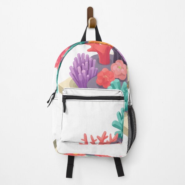Item preview, Cute Isometric Coral Reef Marine Life Illustration designed and sold by Luna-Flow.