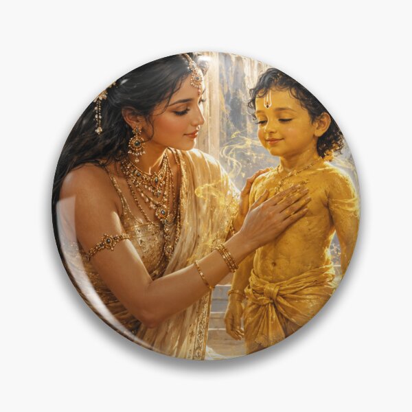 Item preview, Ganesha Birth Story Series – The Creation of Lord Ganesha by Goddess Parvati designed and sold by Homyar.