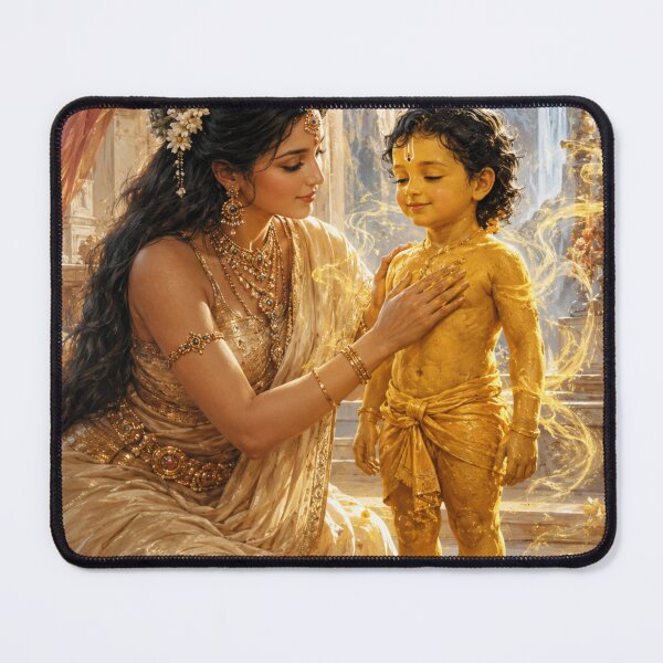 Item preview, Ganesha Birth Story Series – The Creation of Lord Ganesha by Goddess Parvati designed and sold by Homyar.