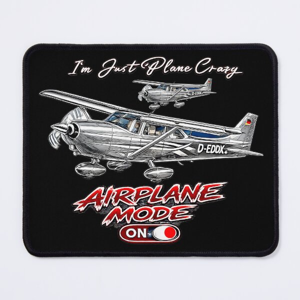 Item preview, I'm Just Plane Crazy – Airplane Mode ON | Cessna Aircraft Aviation Pilot Design designed and sold by Aerolovers.