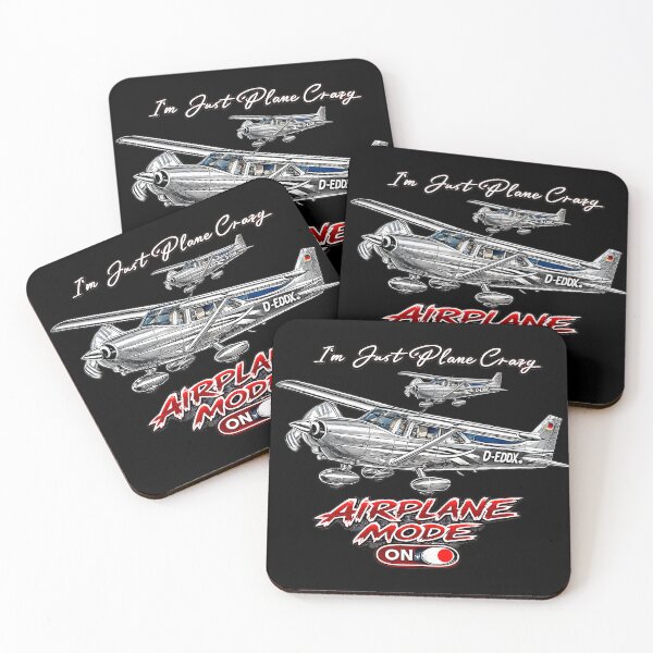 Item preview, I'm Just Plane Crazy – Airplane Mode ON | Cessna Aircraft Aviation Pilot Design designed and sold by Aerolovers.
