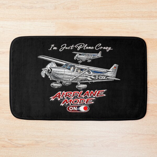 Item preview, I'm Just Plane Crazy – Airplane Mode ON | Cessna Aircraft Aviation Pilot Design designed and sold by Aerolovers.