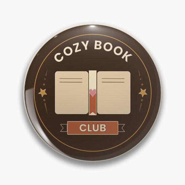 Item preview, Cozy Book Club Premium Reading Badge designed and sold by ArtsyExplorer.