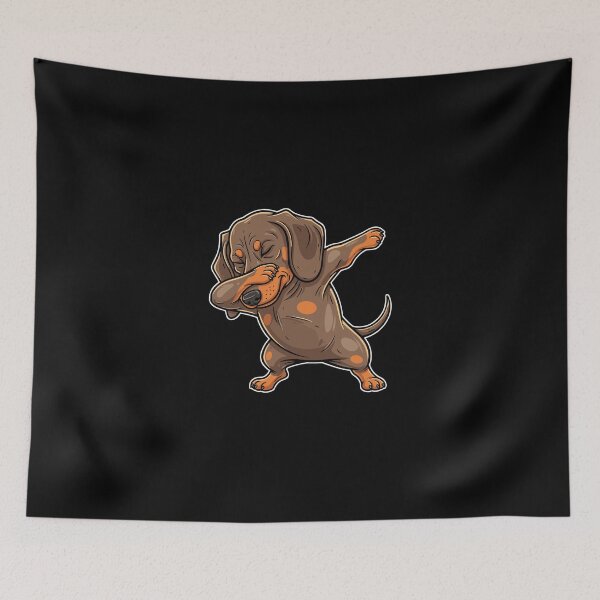 Item preview, Dabbing Dachshund Dog Owner  designed and sold by PopStars1993.