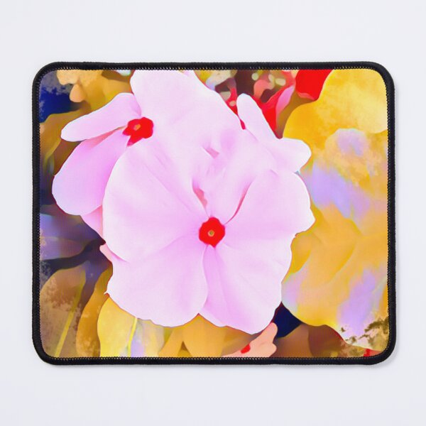 Item preview, Modern Watercolor Pink Periwinkle Floral Pop Art designed and sold by BalkanBloom.