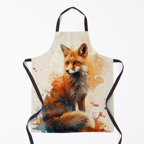 Item preview, Watercolor Fox Shirt – Artistic Woodland Fox Design designed and sold by Biedroneczka.