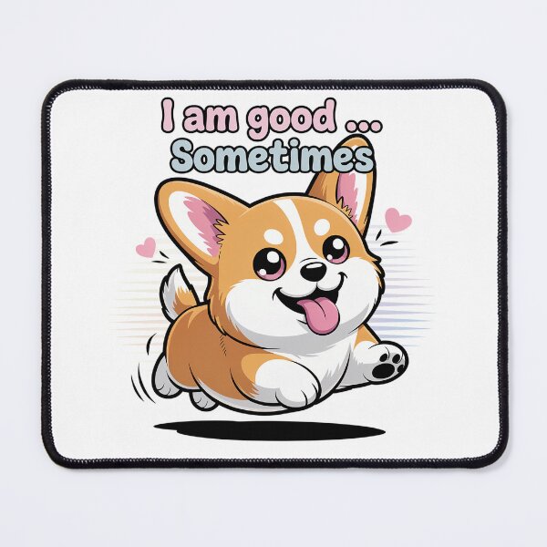 Item preview, I’m a Good Dog Sometimes Funny Corgi Shirt Cute Dog Lover Gift designed and sold by Cool-cat-art.