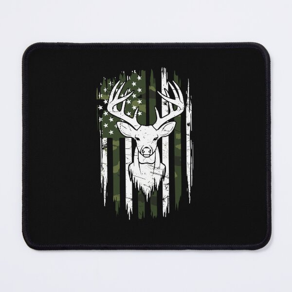 Item preview, Distressed American Flag Camouflage Deer Hunter Patriot designed and sold by PopStars1993.