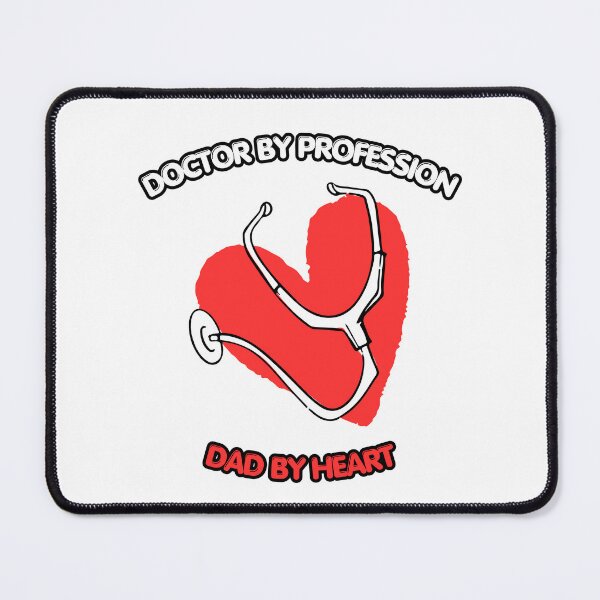 Item preview, Doctor By Profession. Dad By Heart. | Father's Day Gift for Doctor Dad designed and sold by MagnetStyle.