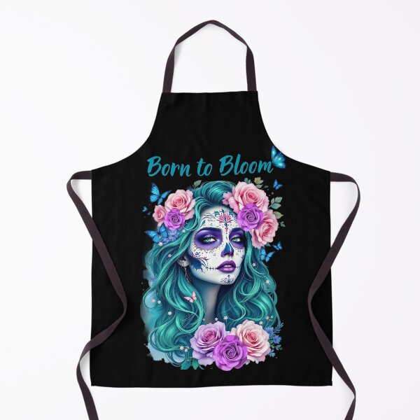 Item preview, Born to Bloom- Floral sugar Skull Beauty designed and sold by gomood.