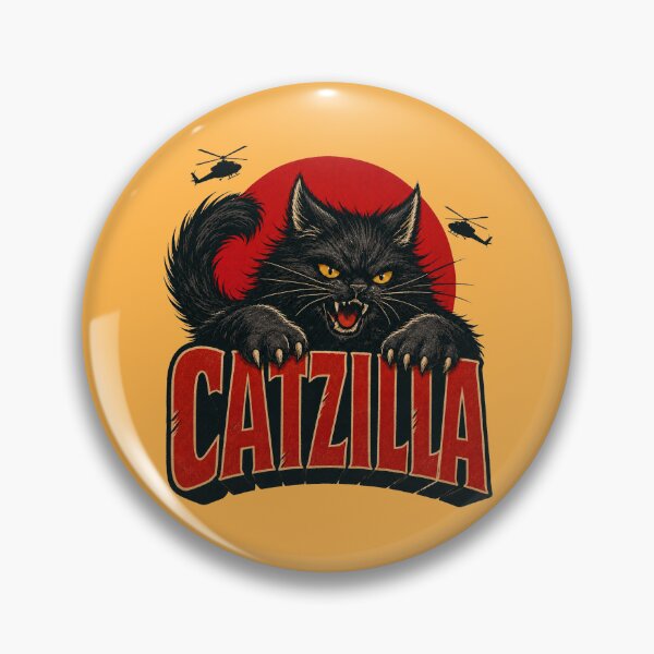 Item preview, Catzilla Monster Cat Attack designed and sold by olosra.