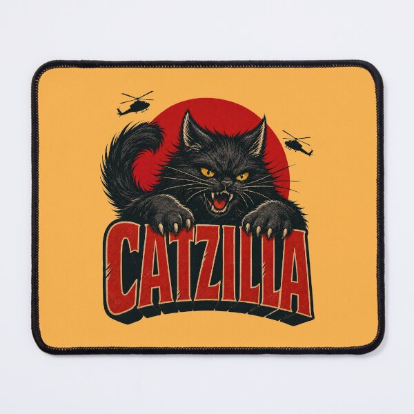 Item preview, Catzilla Monster Cat Attack designed and sold by olosra.