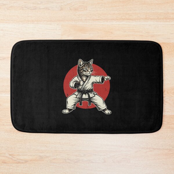 Item preview, Karate Cat Martial Arts Feline Sensei designed and sold by PopStars1993.
