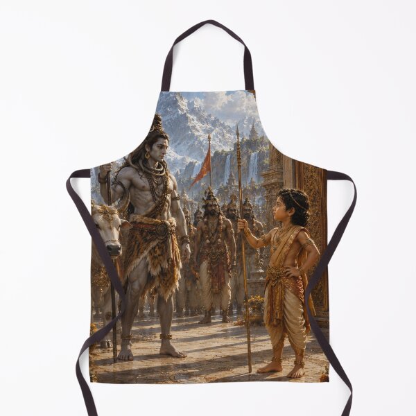 Item preview, Ganesha Birth Story Series – Lord Shiva Returns to Kailash designed and sold by Homyar.