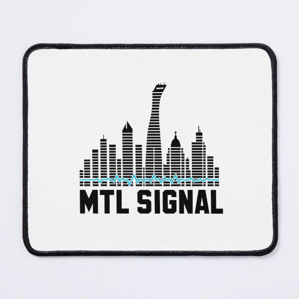 Item preview, MTL Signal Montréal Audio Wave Skyline Music Design designed and sold by Fenay Designs.