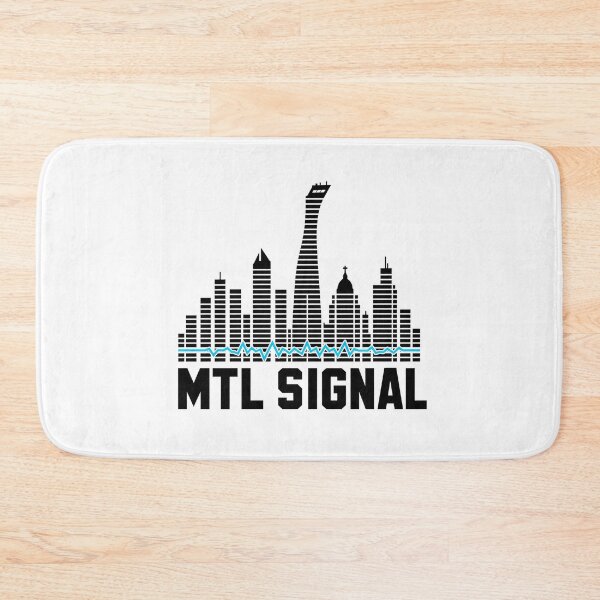 Item preview, MTL Signal Montréal Audio Wave Skyline Music Design designed and sold by Fenay Designs.