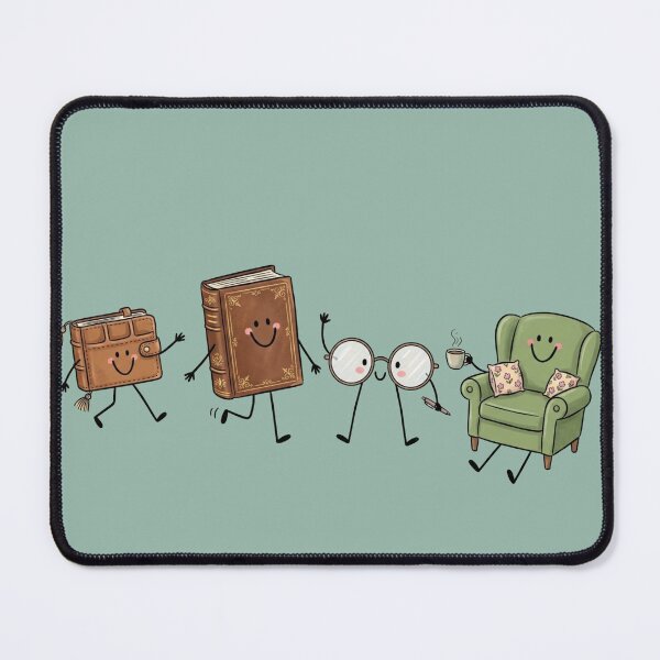 Item preview, Cozy Book Club Characters designed and sold by sanorastyle.