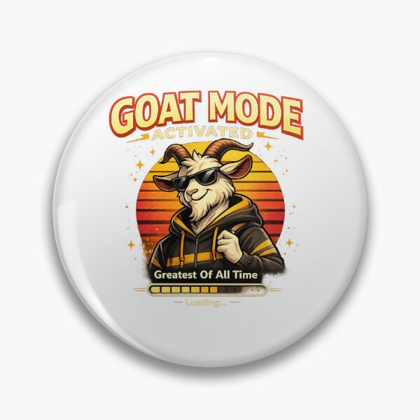 Item preview, GOAT MODE ACTIVATED designed and sold by PeterPunkt.