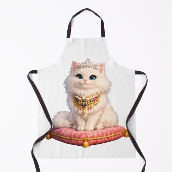 Item preview, Cute 3D Persian Cat Diamond Tiara Crown Royal Sticker designed and sold by MIROUZ2000.
