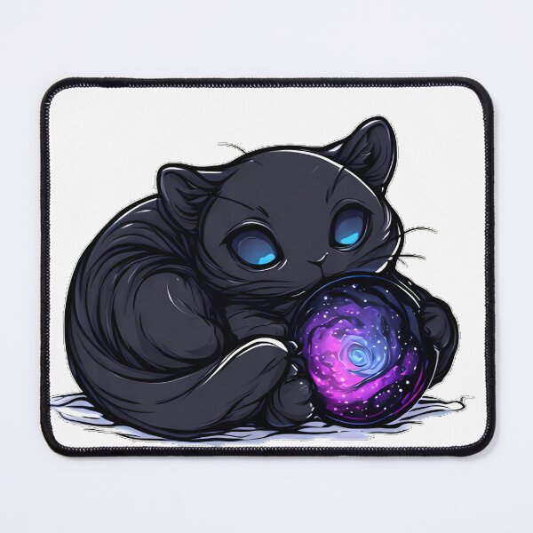 Item preview, Crystal Ball Cat designed and sold by IllumeInk.