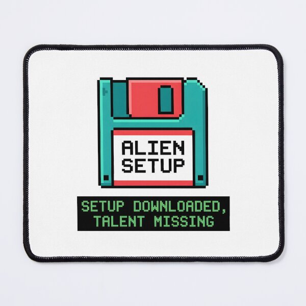Item preview, Setup Downloaded, Talent Missing - Sim Racing Humor designed and sold by GarageGraphics.