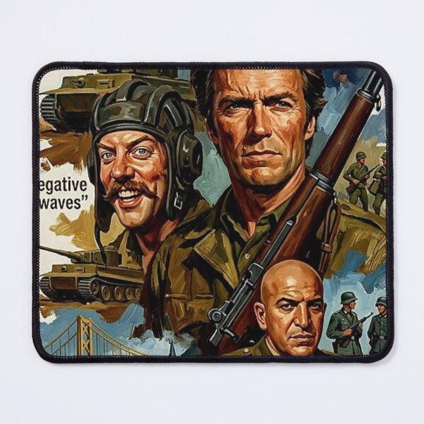 Item preview, Always with the Negative Waves – Kelly’s Heroes Fine Art Print designed and sold by Art's Diner.