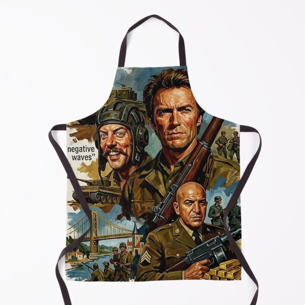 Item preview, Always with the Negative Waves – Kelly’s Heroes Fine Art Print designed and sold by Art's Diner.