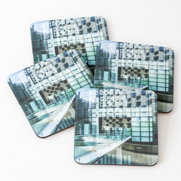 Item preview, Seoul Terrace Glass Reflection Geometric Pattern | 서울로 designed and sold by HyunDam.