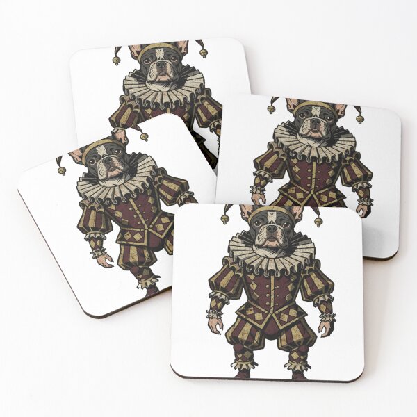 Item preview, The Court Jester Frenchie - Dark Academia Dog Apparel designed and sold by frenchiesociety.co.