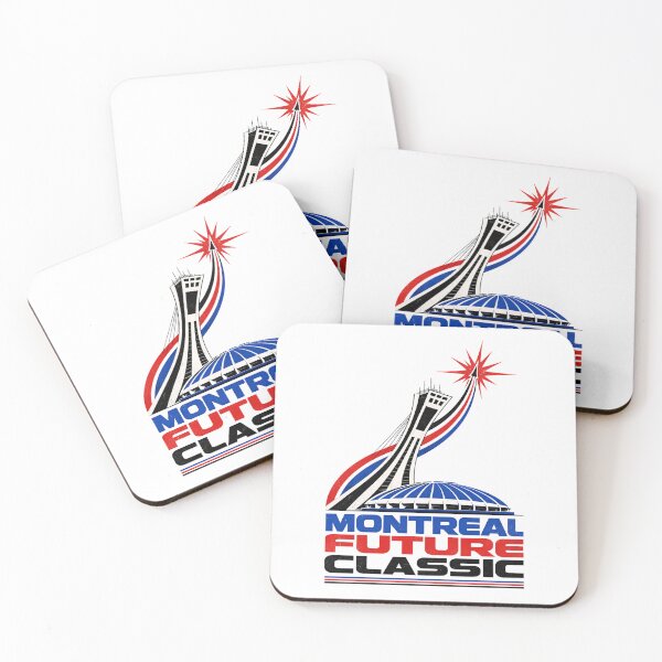 Item preview, Montreal Future Classic Olympic Stadium Retro Graphic designed and sold by Fenay Designs.