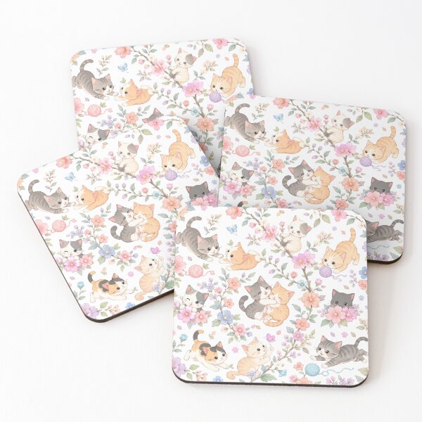 Item preview, Garden of Whiskers and Flowers designed and sold by Opps-diseño.
